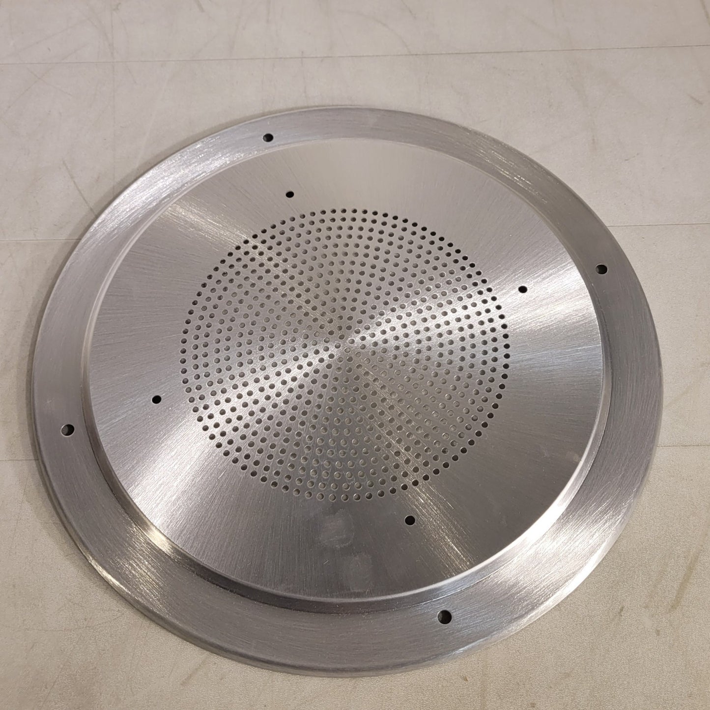 Vintage Lowell Silver Speaker Grill 12-1/2" Grill
