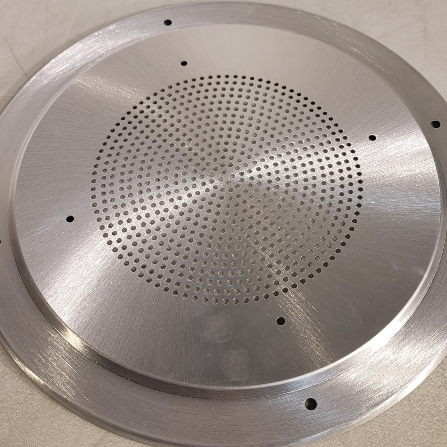 Vintage Lowell Silver Speaker Grill 12-1/2" Grill