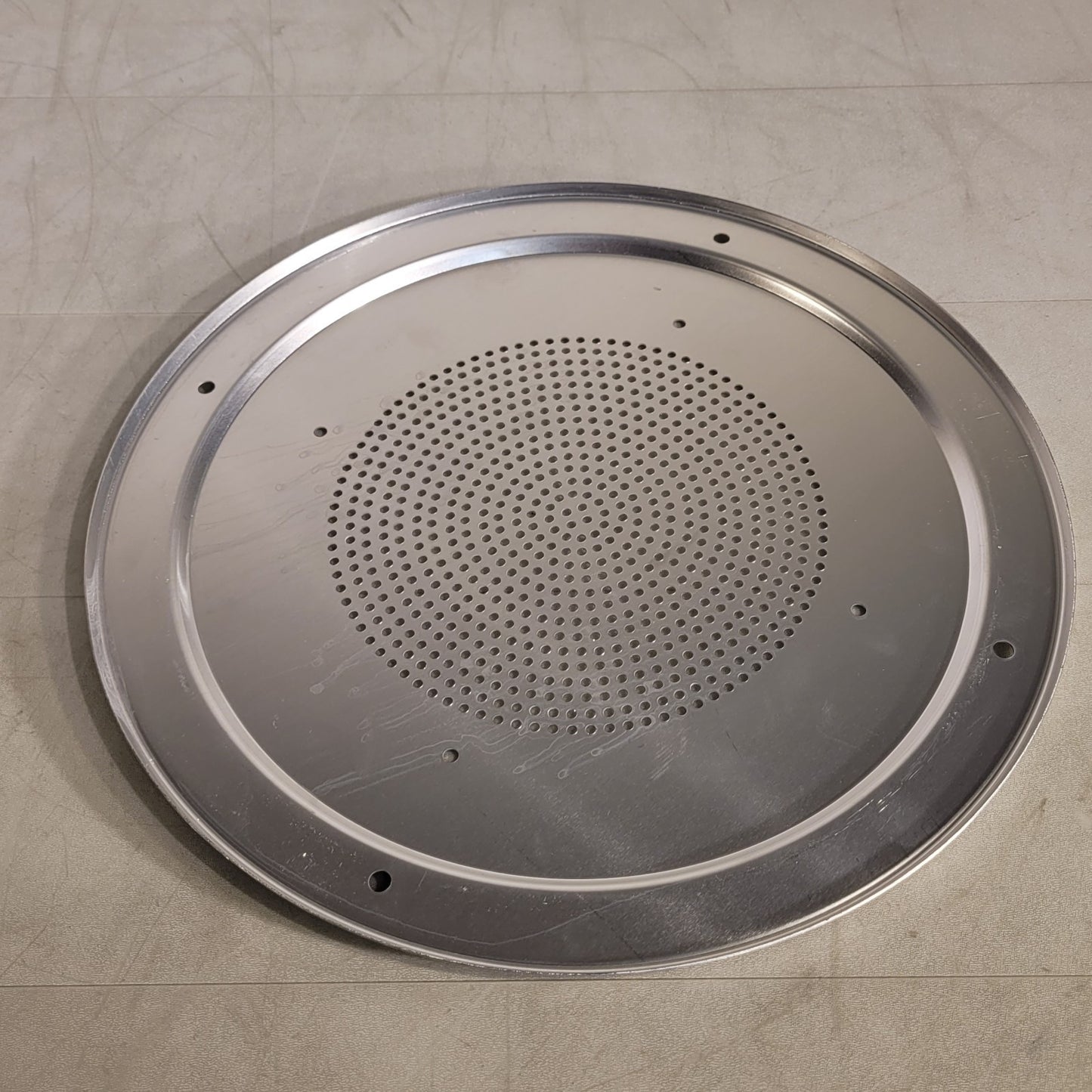 Vintage Lowell Silver Speaker Grill 12-1/2" Grill