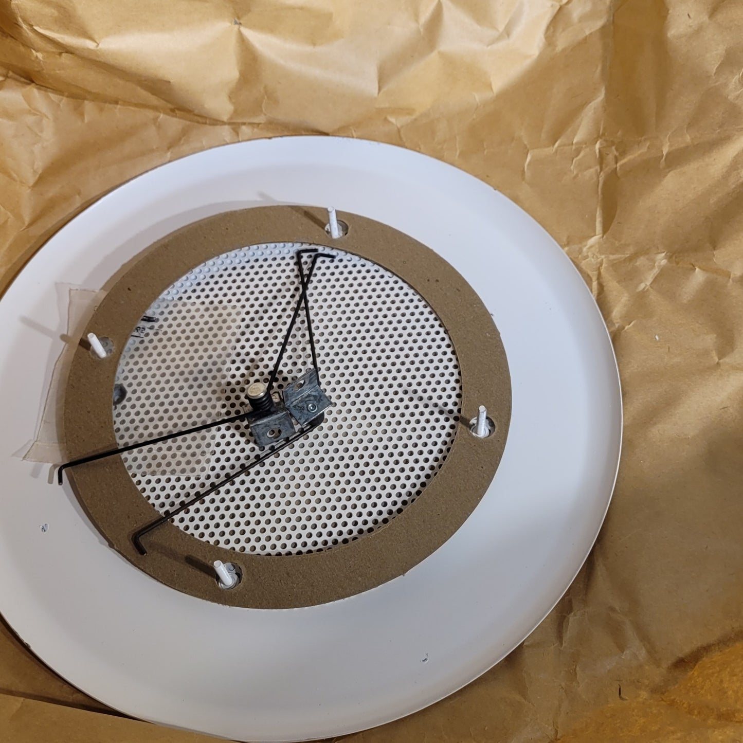 Soundolier T610-8W White Speaker Grills For 8" Speaker