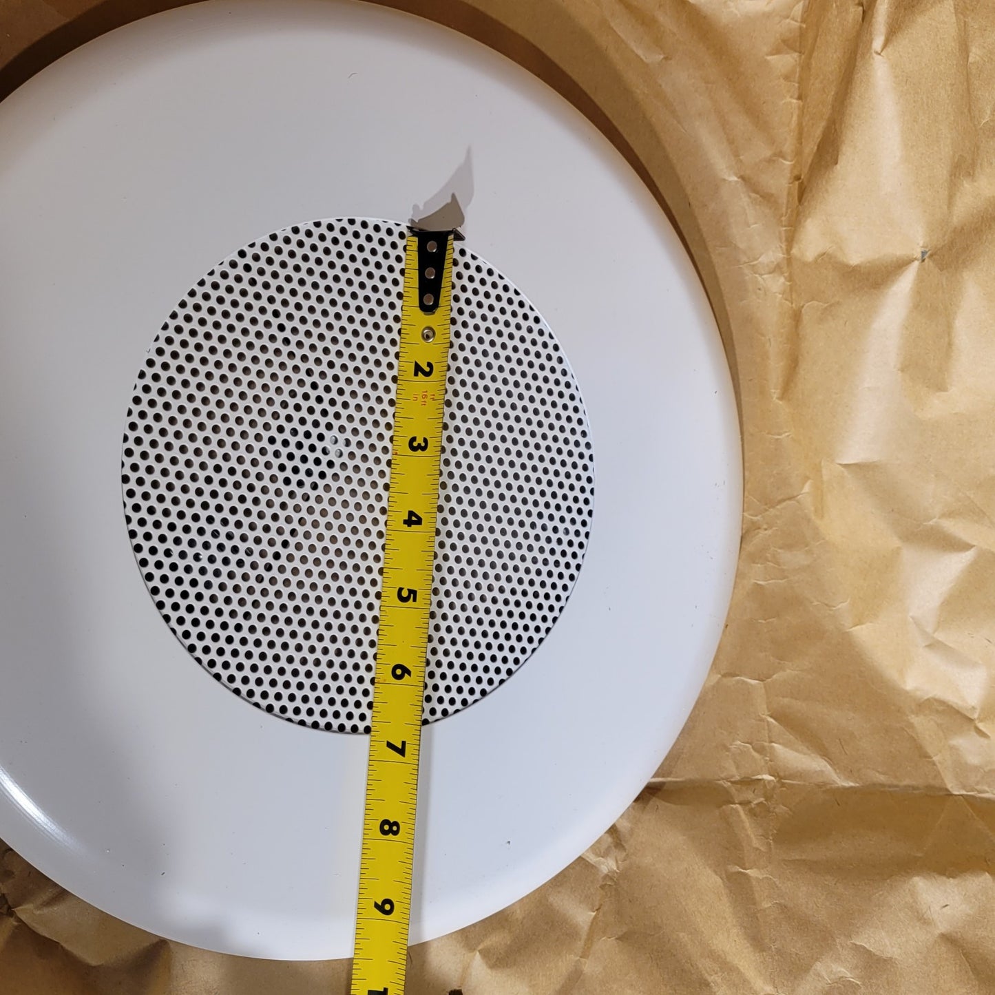 Soundolier T610-8W White Speaker Grills For 8" Speaker