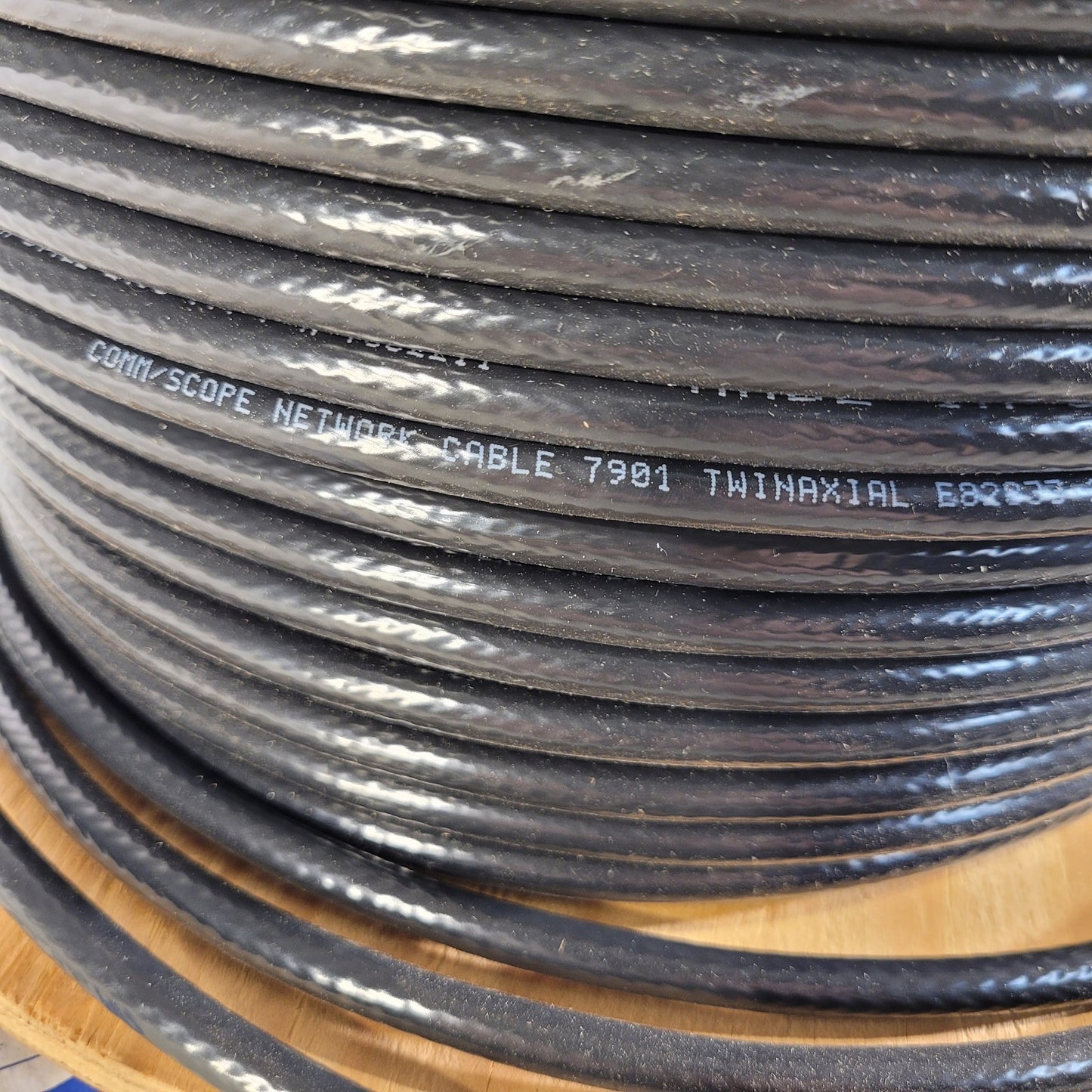 PRICE PER FOOT - Commscope 7901 Twinaxial 20AWG CL2 AWM2498 Wire Twinax