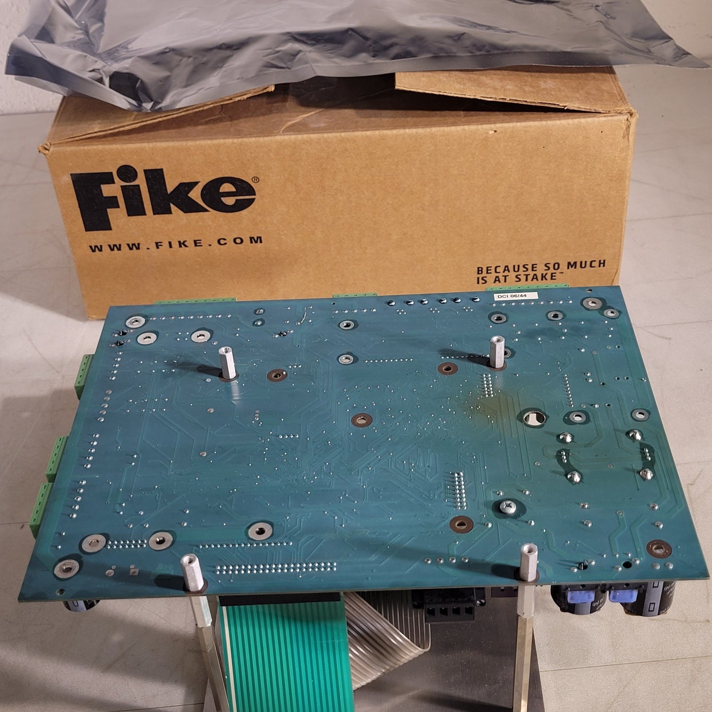 Fike 10-2525 Fire Alarm System Control Panel Cyber Cat 254