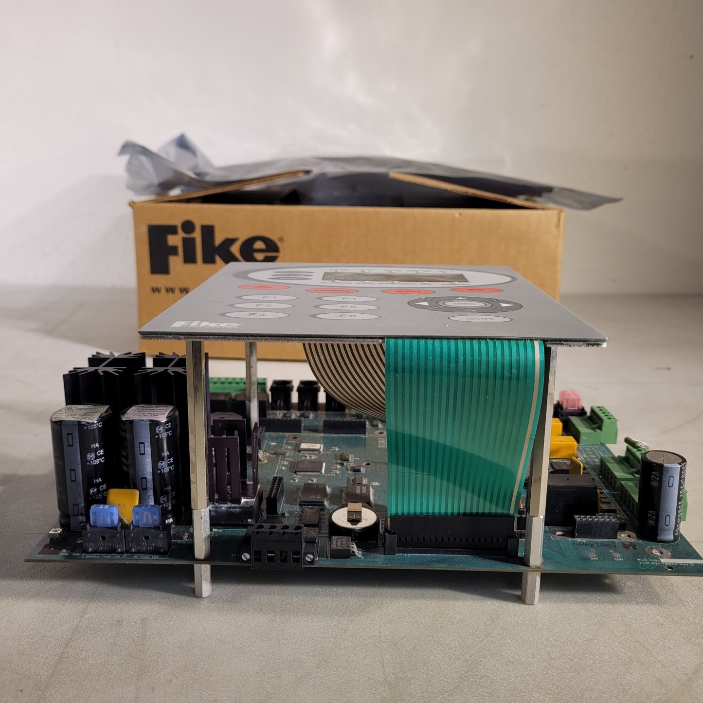 Fike 10-2525 Fire Alarm System Control Panel Cyber Cat 254