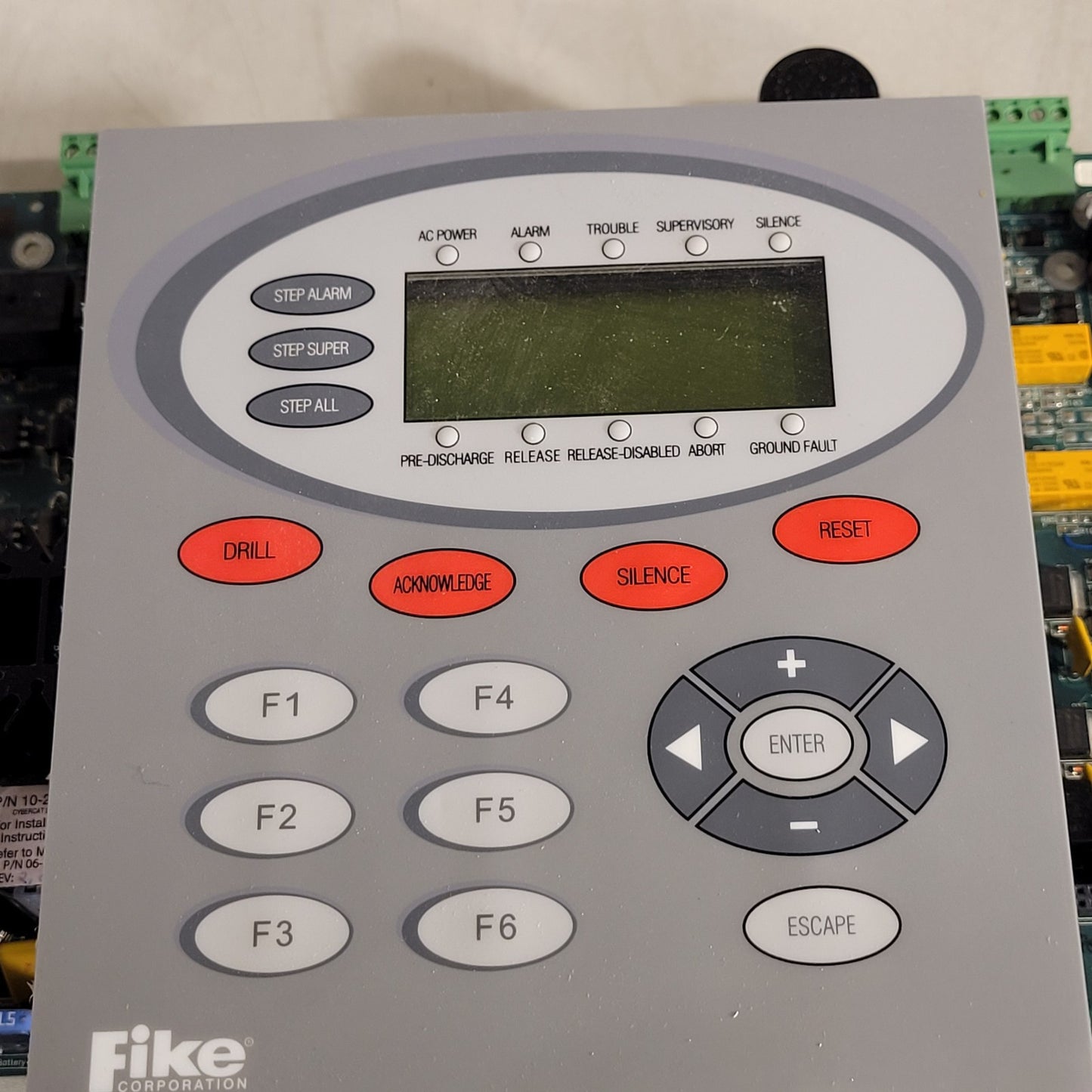 Fike 10-2525 Fire Alarm System Control Panel Cyber Cat 254