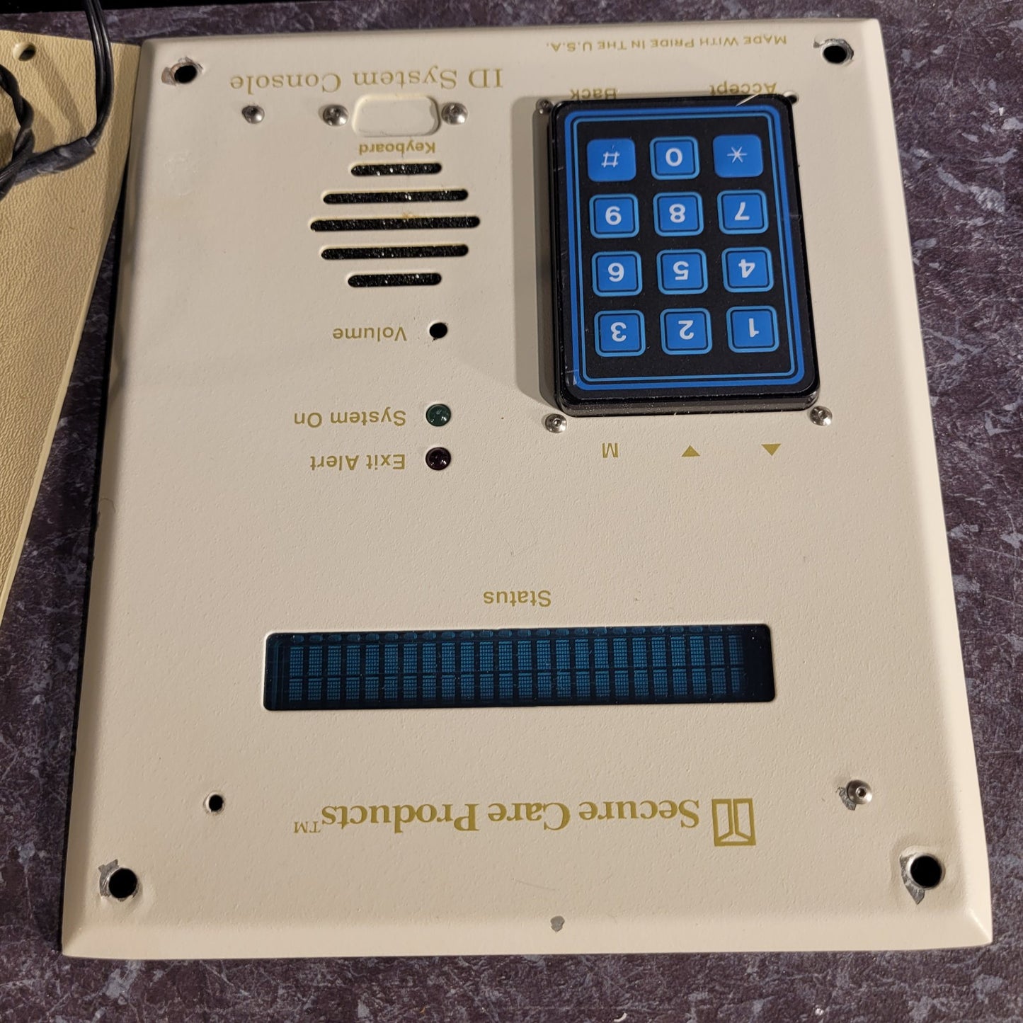 Secure Care Products Display Case Demo Training Box Keypad Alarm Control Panels