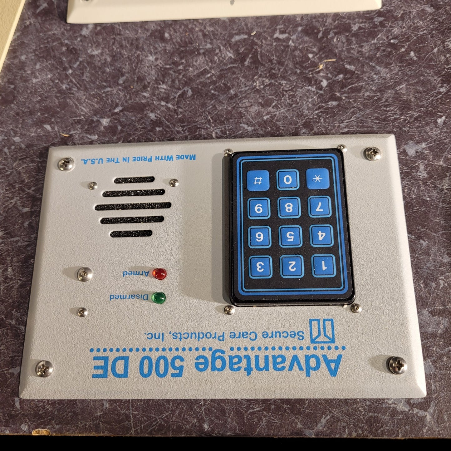 Secure Care Products Display Case Demo Training Box Keypad Alarm Control Panels