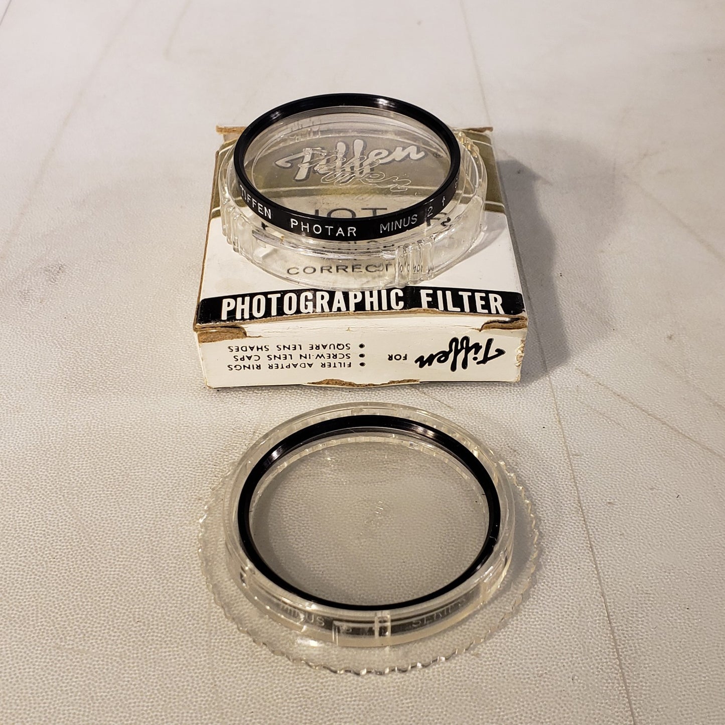 *Lot of 4* Tiffen Quality Products Camera Lenses Attachments Filters Accessories