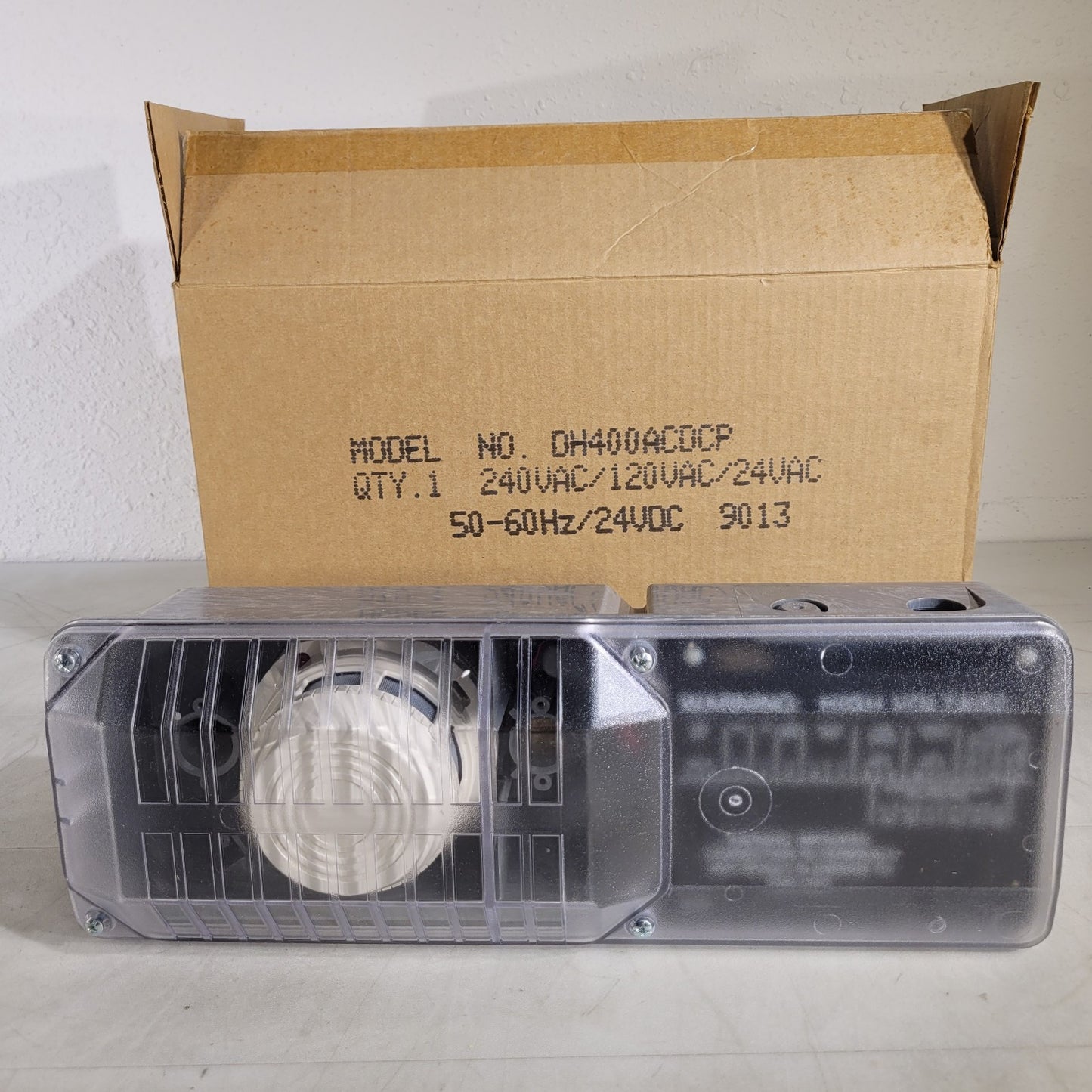 System Sensor DH400ACDC Smoke Duct Detector w/ 2451 Smoke Detector Head