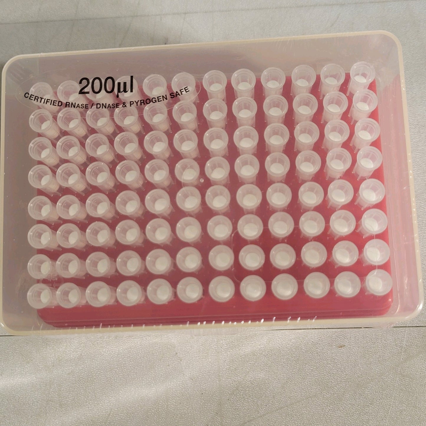 Dynamic Devices Lynx 200uL Filter Pipette Tips Rack Of 96 Tips Pipet