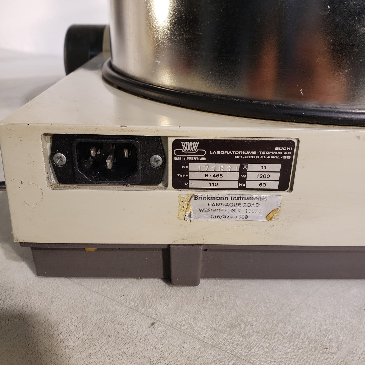 Buchi B-465 Heating Bath Oil Bath for Rotavap Brickmann Instruments