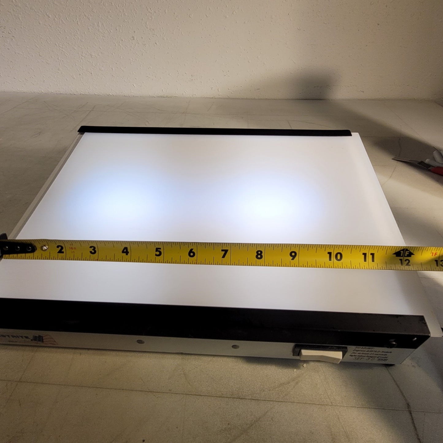 Seerite PC8511CC Portable Trace Light Box 12" X 8 "