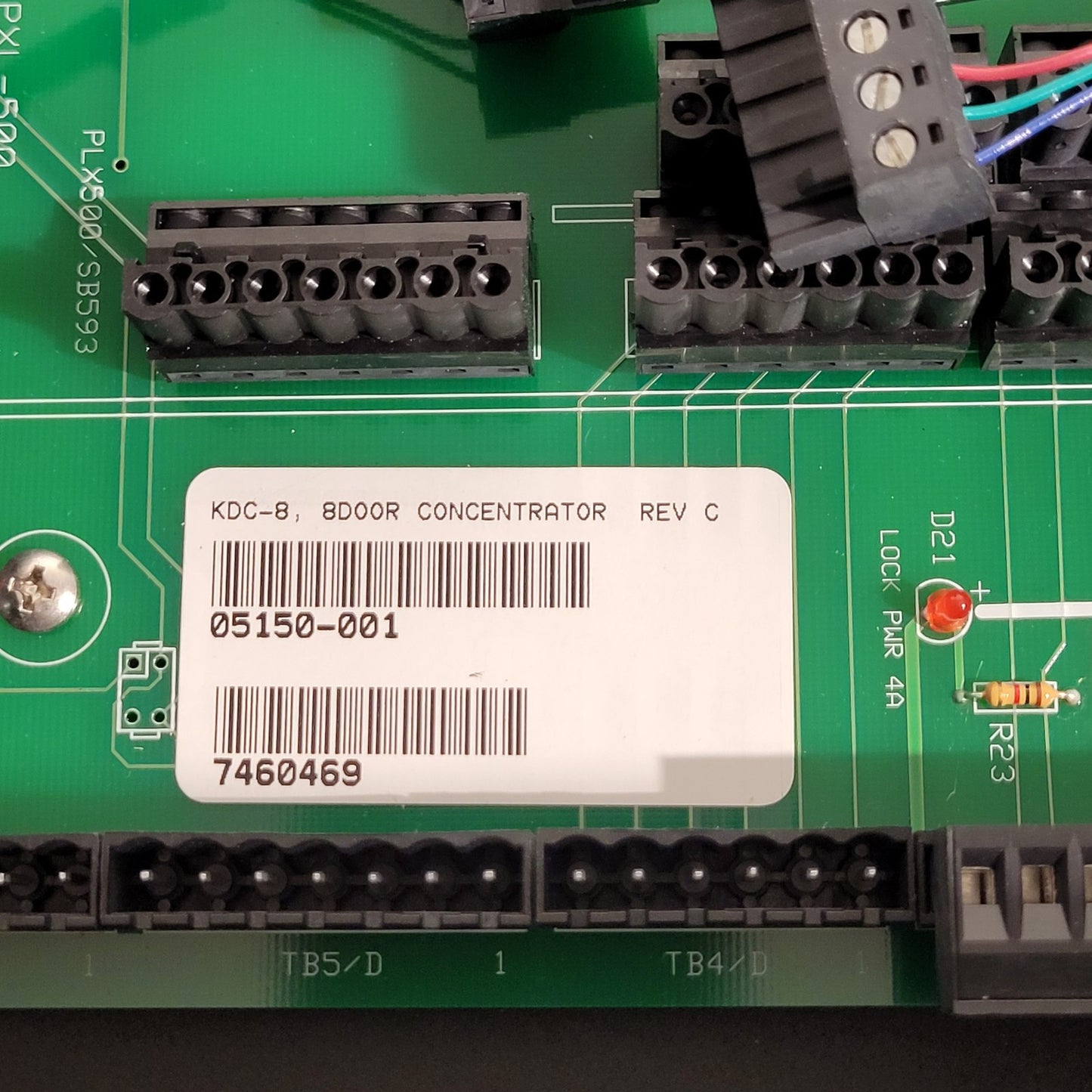 Keri Systems PXL-500 KDC 8 Door Concentrator Panel 05150-001 without Key