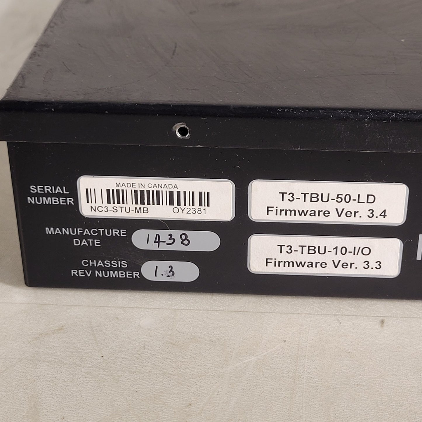 Telecor NC3-STU-MB Station Termination Unit w/ Firmware Nurse Courier