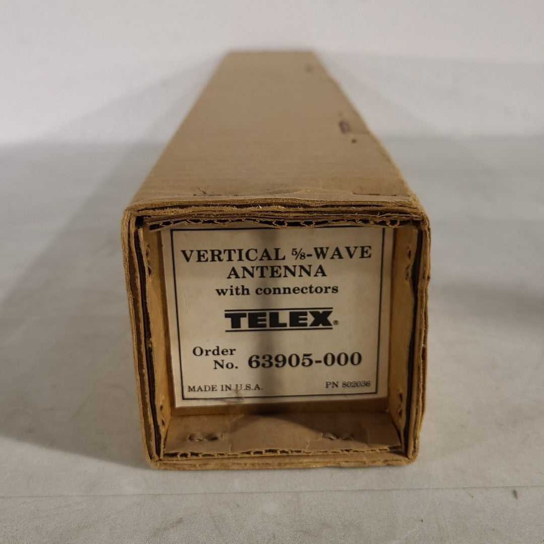 Telex 63905-000 Vertical 5/8 Wave Antenna with Connector ANC-58l 5/ 8 Wave Ante