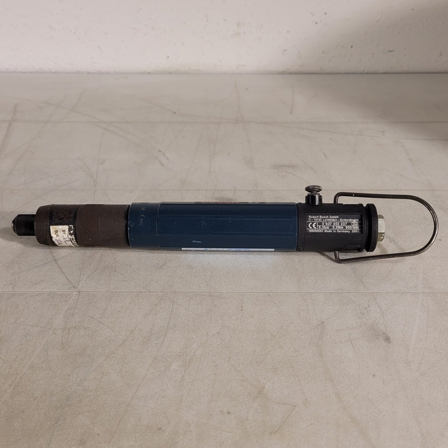 Bosch 0-607-453-237 Pneumatic Torque Wrench 6.3 Bar 5.5 Nm 950 RPM Industrial