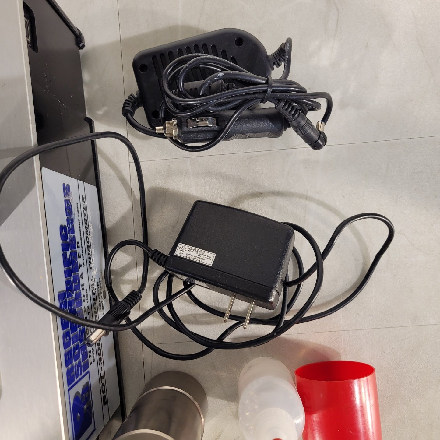 Regan RSU BOT-3000 Digital Tribometer Slip Tester w/ Accessories New Battery