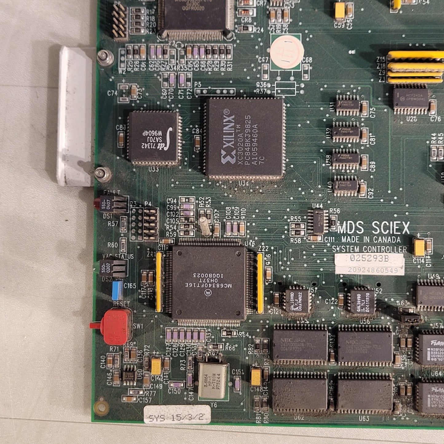 MDS Sciex 025293 System Controller PCB 025293-B Mass Spectrometer MDS
