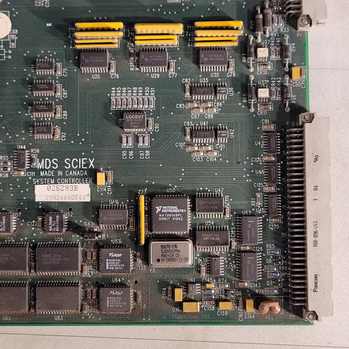 MDS Sciex 025293 System Controller PCB 025293-B Mass Spectrometer MDS