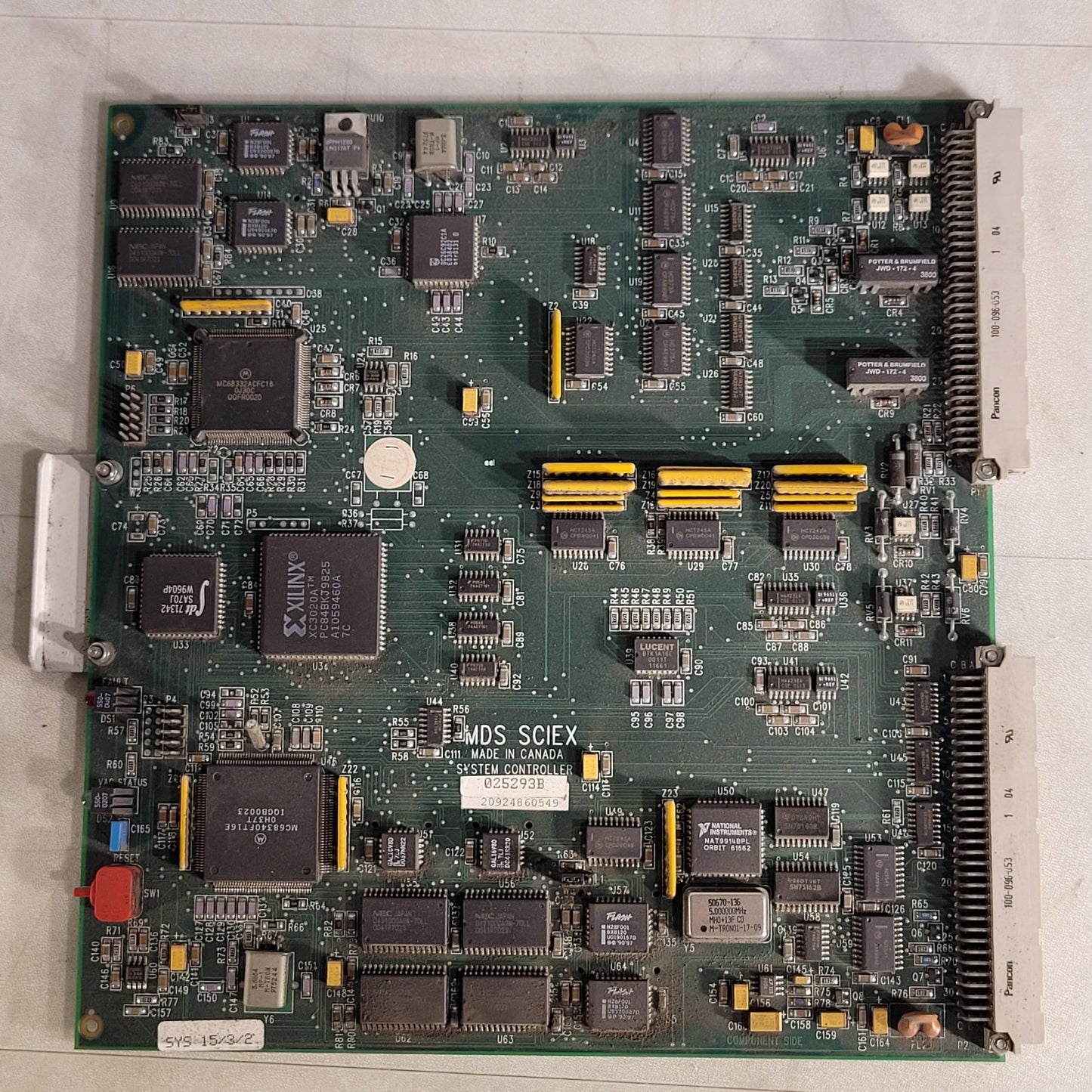 MDS Sciex 025293 System Controller PCB 025293-B Mass Spectrometer MDS
