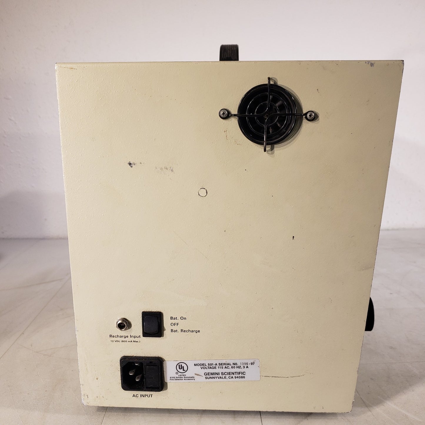 Gemini 501-A Aerosol Generator Analyzer For Smoke Detector Tester