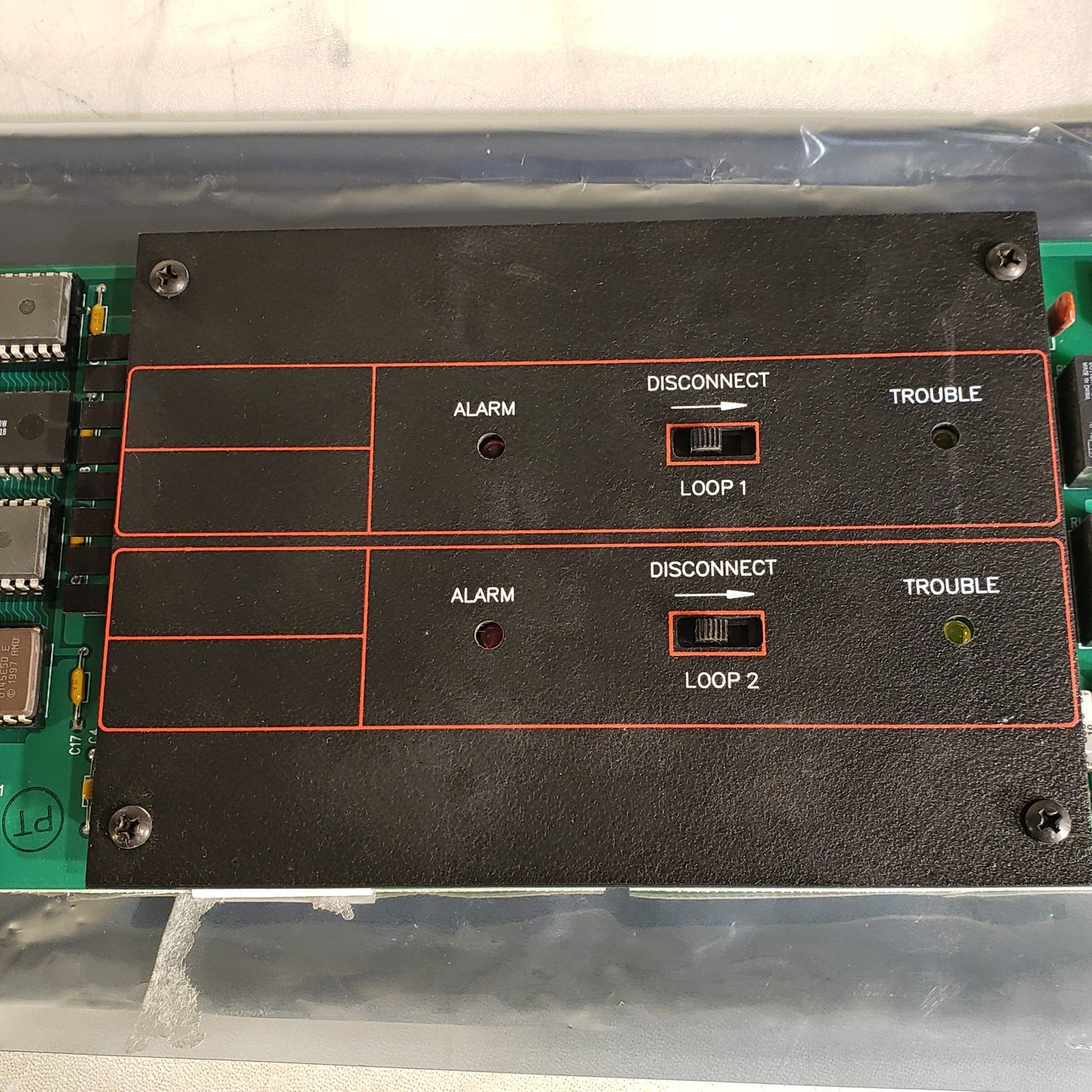 FCI ALU 1120-0503 Rev K 7200 Fire Alarm Control Board Fire Control Instruments
