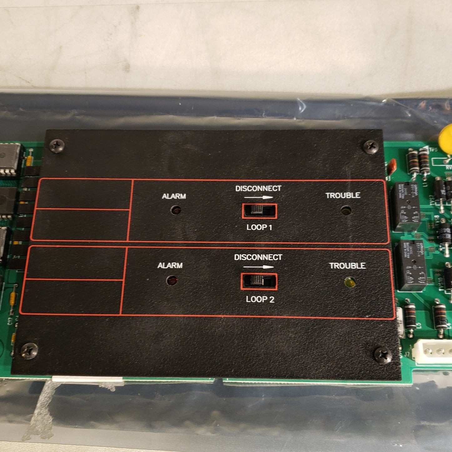 FCI ALU 1120-0503 Rev K 7200 Fire Alarm Control Board Fire Control Instruments