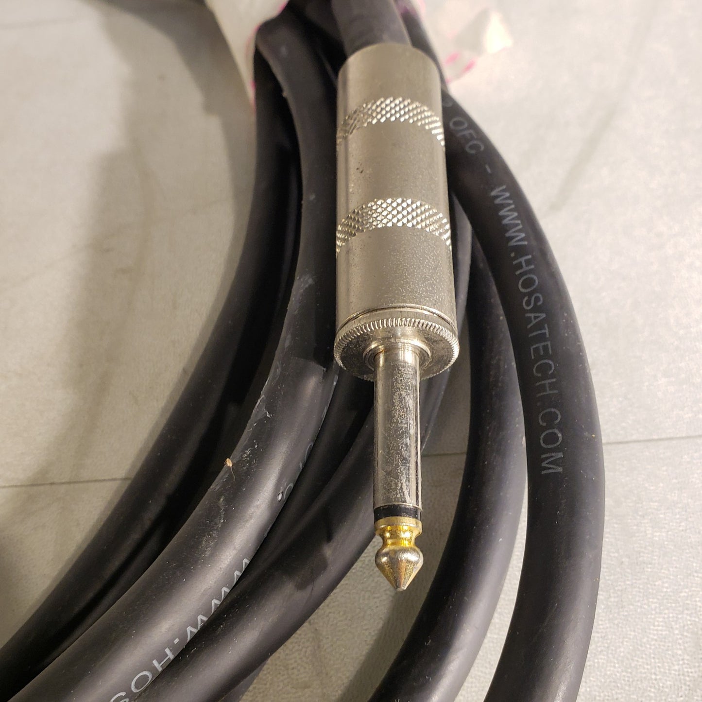 Hosatech Speaker Cable 1/4" Audio Plug Cable 14' Long 14 AWG X 2 OFC 2 Conductor