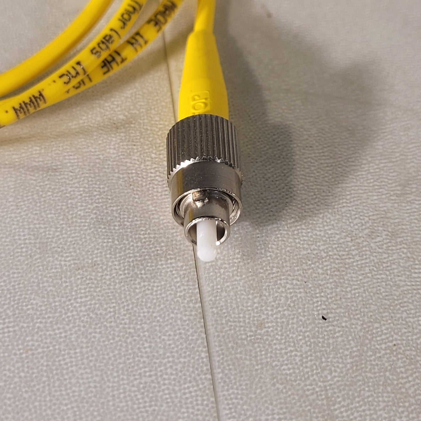 Thorlabs SMF28e+ Corning Single Mode Fiber Optic Patch Cable 3ft 6in