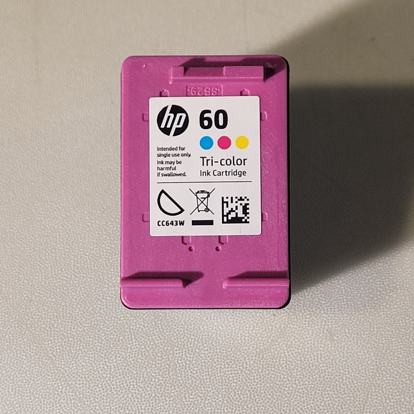 Hewlett Packard HP CC643WN 60 Tri Color Ink Cartridge