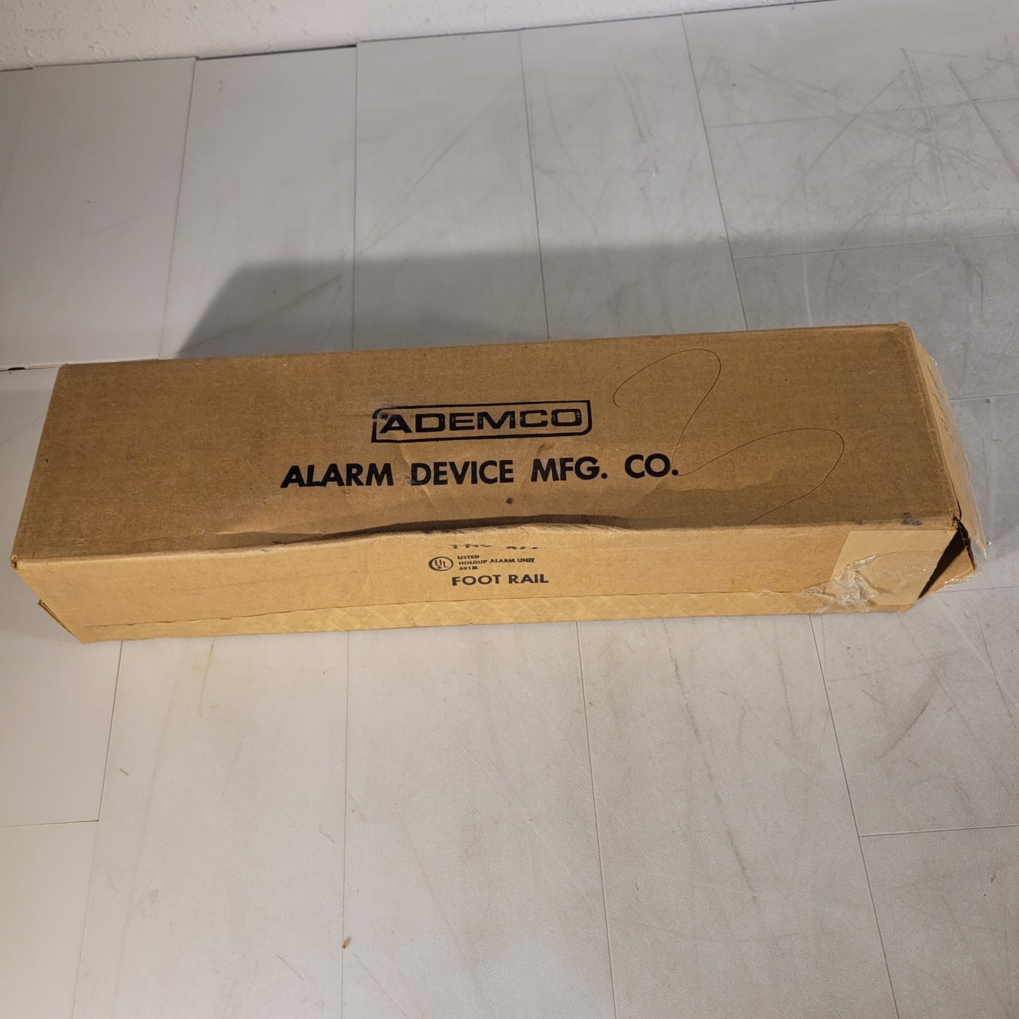 Ademco 266 Security Footrail Honeywell Hold-Up Foot Rail Alarm Device