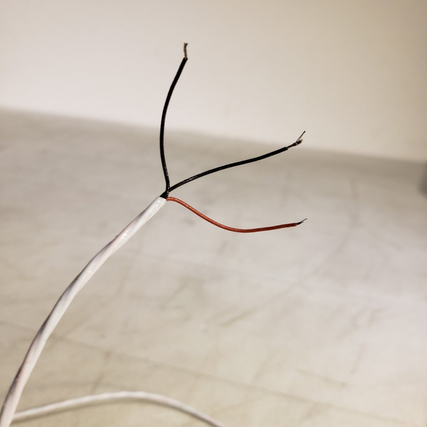 RTD 3-Wire Thermocouple Temperature Sensor Probe Stainless Steel w/ Relief Coil