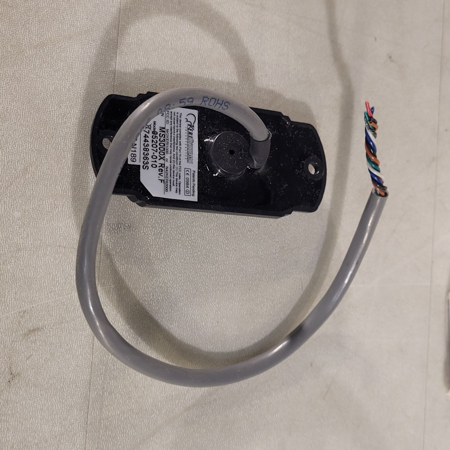 Keri MS-3000X Rev F MicroStar Proximity Reader Standard Audio Tone ID Card