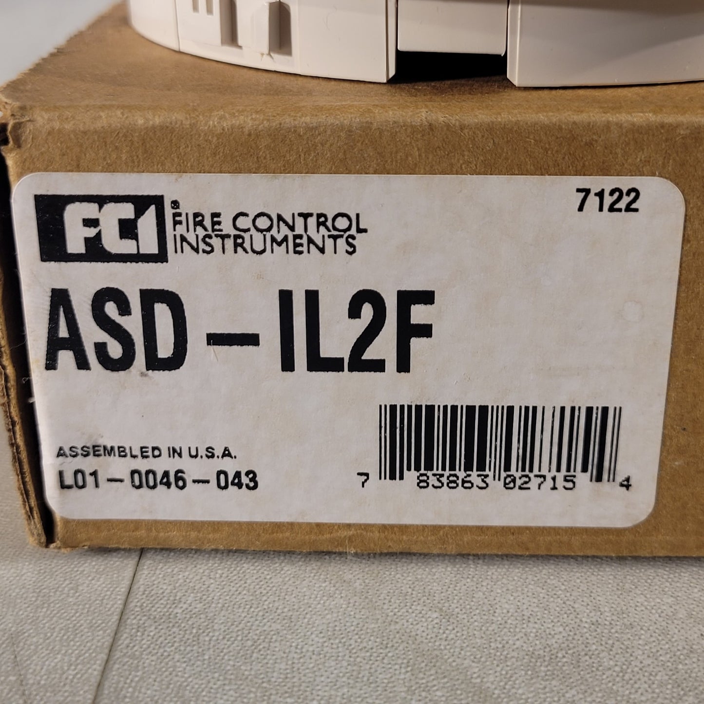 Gamewell-FCI ASD-IL2F Addressable Ionization Smoke Detector Fire Control