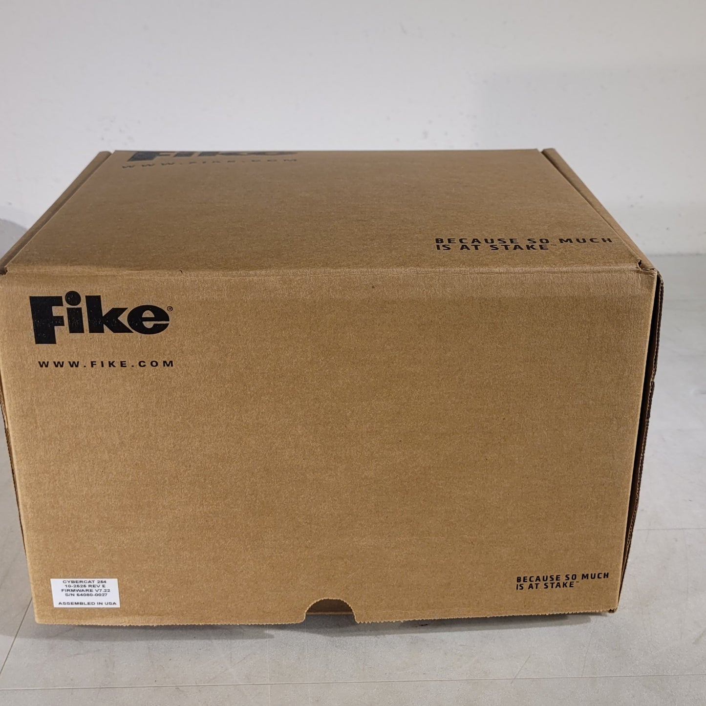 Fike 10-2525 Fire Alarm System Control Panel with 10-2482 Board