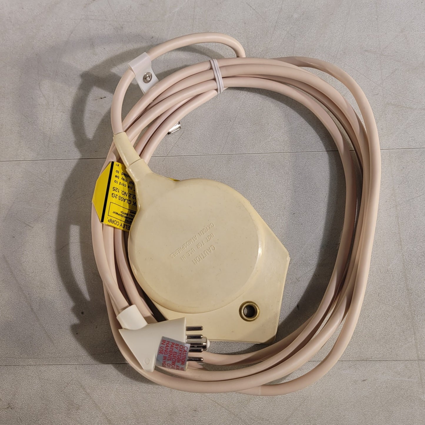 Fisher Berkeley HTX-17B Call Cord 10-Foot Cord 8-Pin Tube Socket Plug with Clip