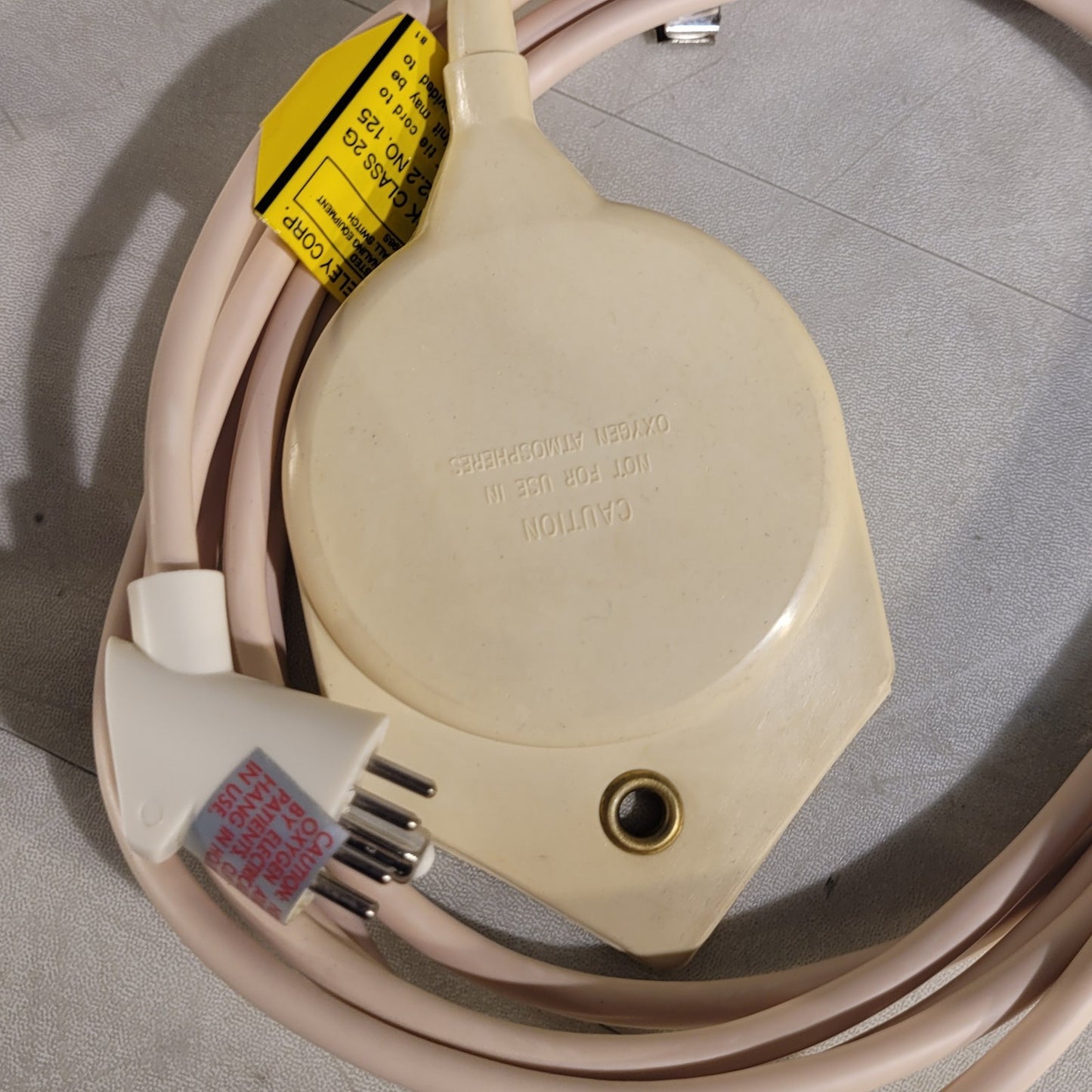 Fisher Berkeley HTX-17B Call Cord 10-Foot Cord 8-Pin Tube Socket Plug with Clip