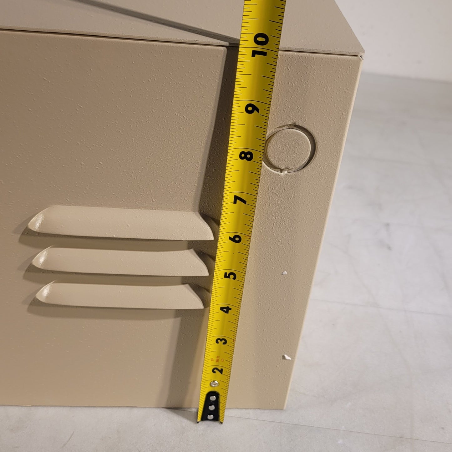 FIC BC-1 Electrical Box Back 22" × 9" × 10" Tan With Key Metal Low Voltage