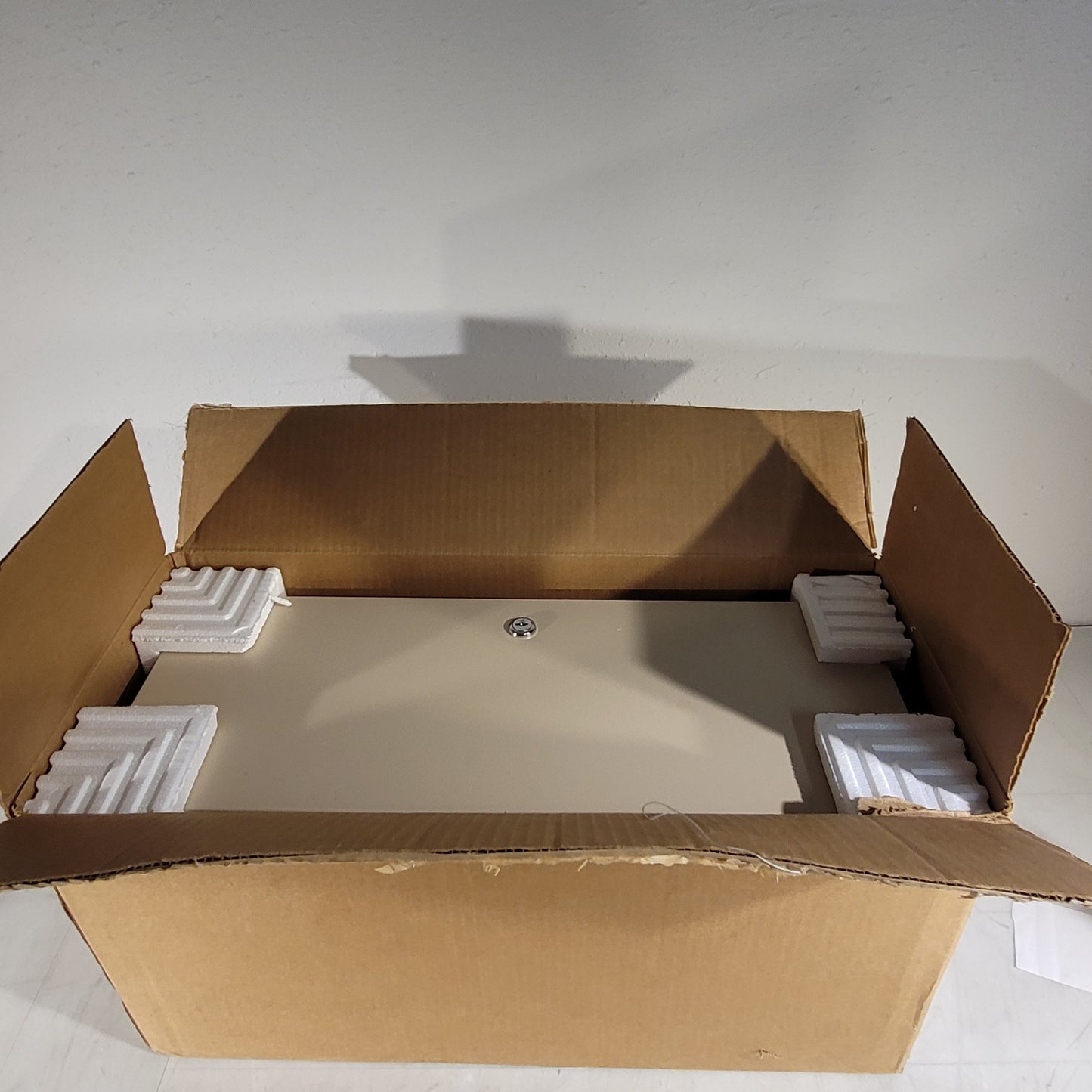 FIC BC-1 Electrical Box Back 22" × 9" × 10" Tan With Key Metal Low Voltage