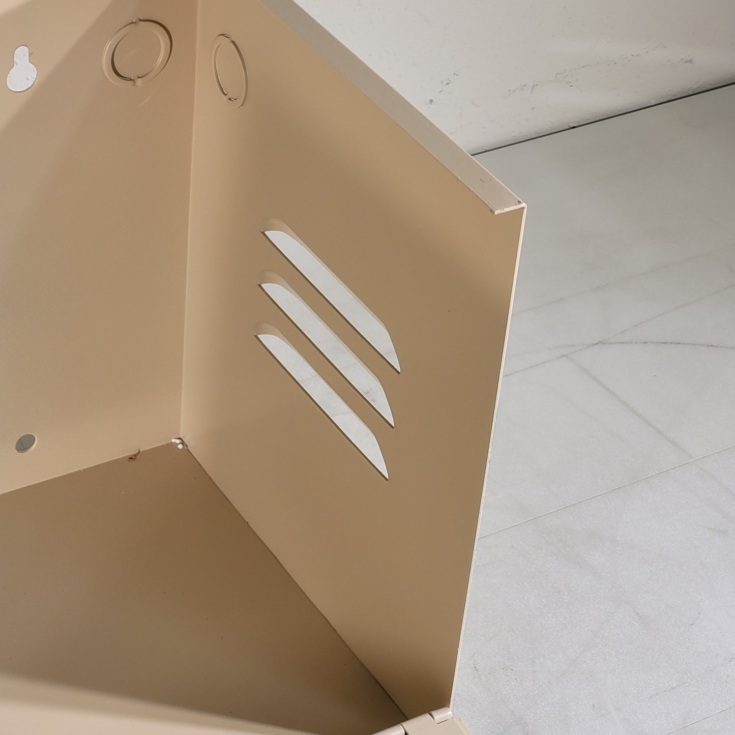 FIC BC-1 Electrical Box Back 22" × 9" × 10" Tan With Key Metal Low Voltage