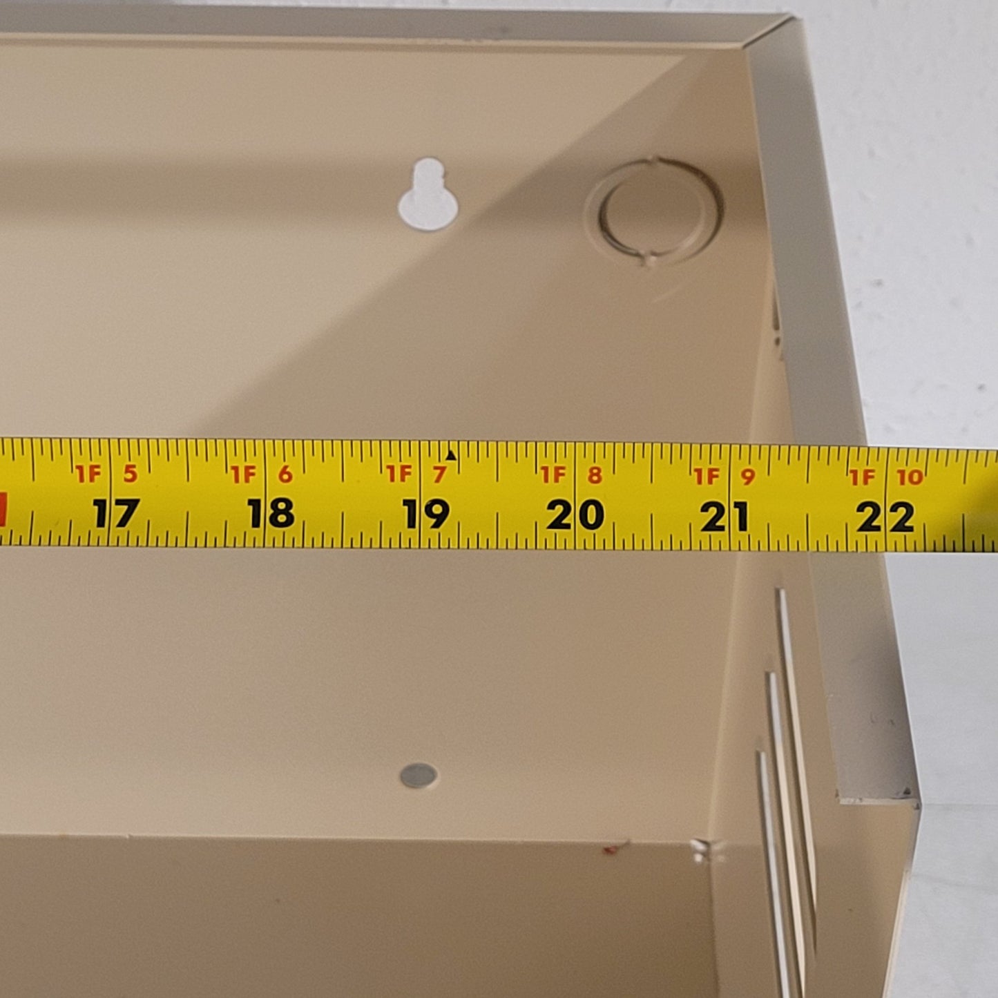 FIC BC-1 Electrical Box Back 22" × 9" × 10" Tan With Key Metal Low Voltage