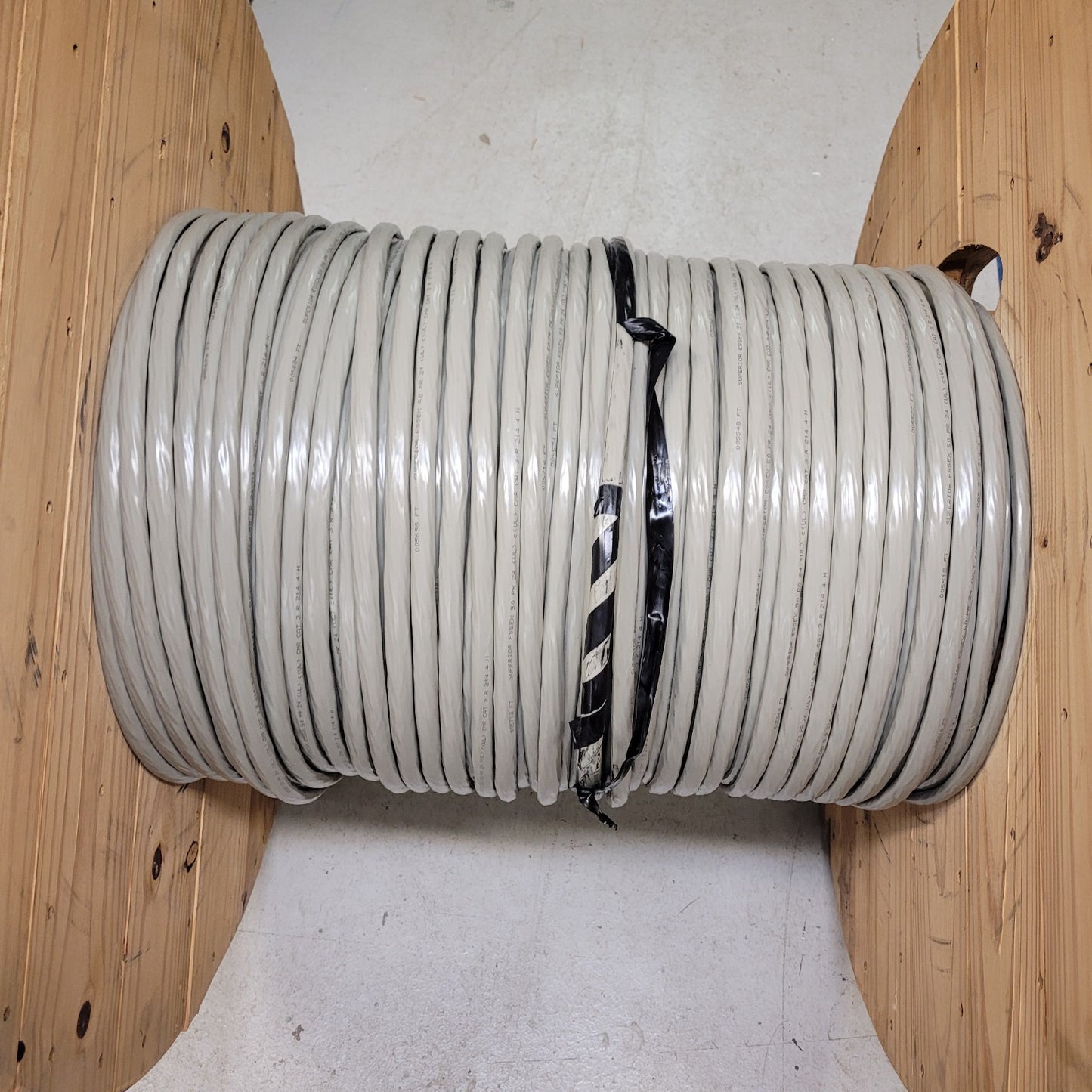 PRICE PER FOOT - General Cable 50-pair 24AWG Copper Wire CAT 3 Cable Superior