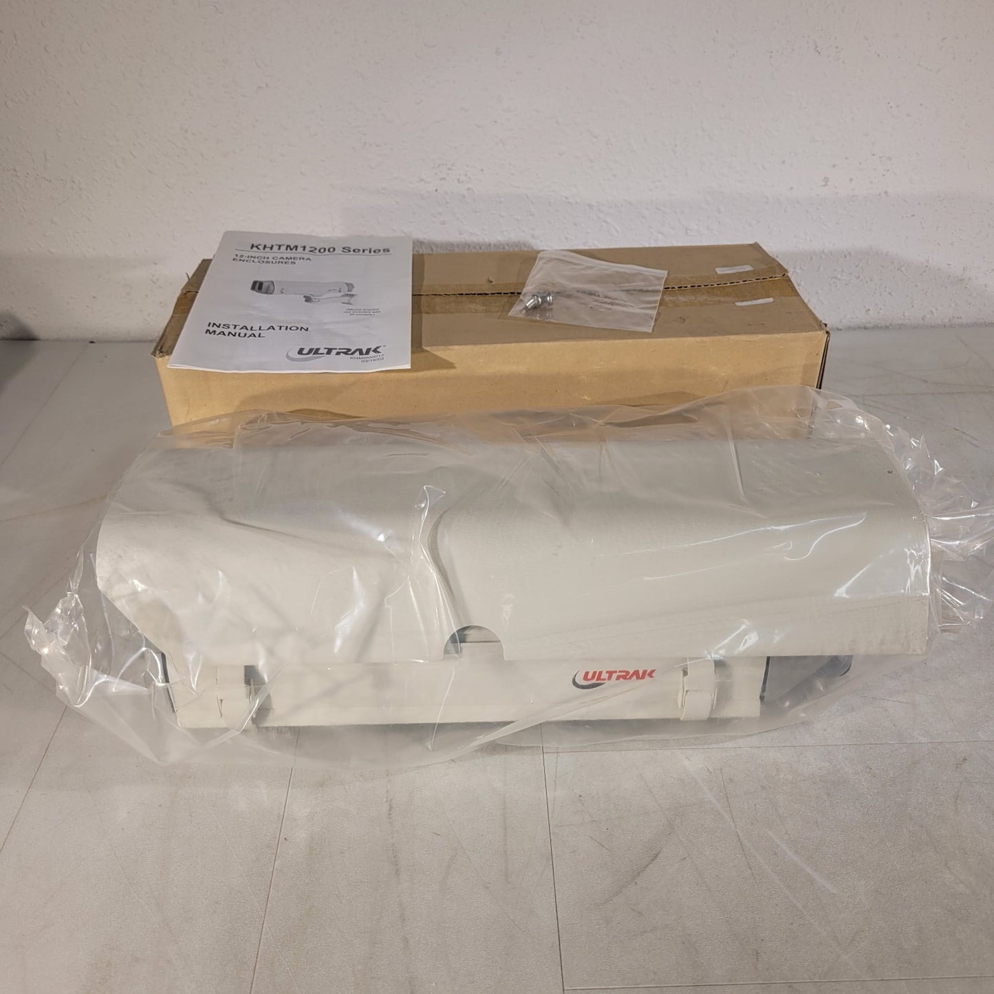 Ultrak KHTM12N 12" Camera Enclosure Camera Housing With Installation Manual