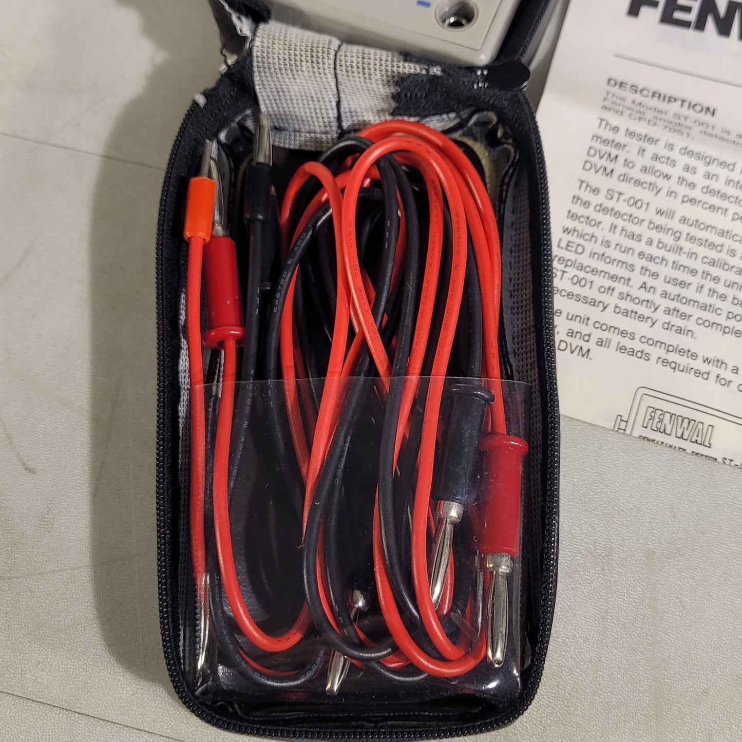 Vintage 1992 Fenwal ST-001 Smoke Detector Sensitivity Tester 70-500000-002