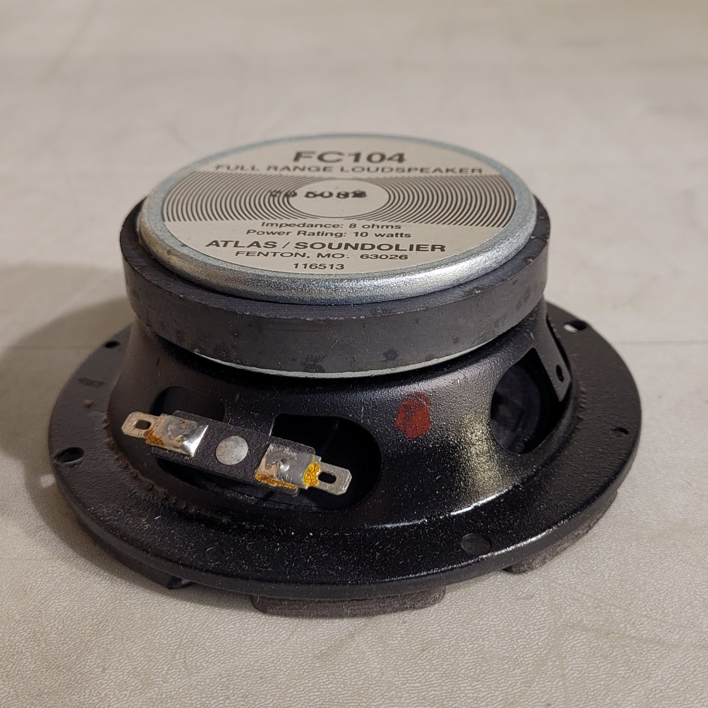 Atlas Soundolier FC104 Full Range Loudspeaker 4" I Ceiling Speaker 8ohms 10watts