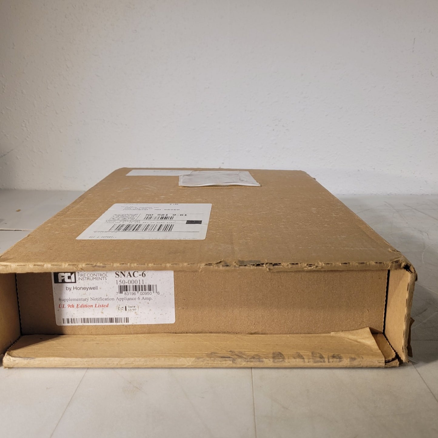 FCI-Gamewell SNAC-6 Supplementary Notification Appl 6 Amp Honeywell 150-00011