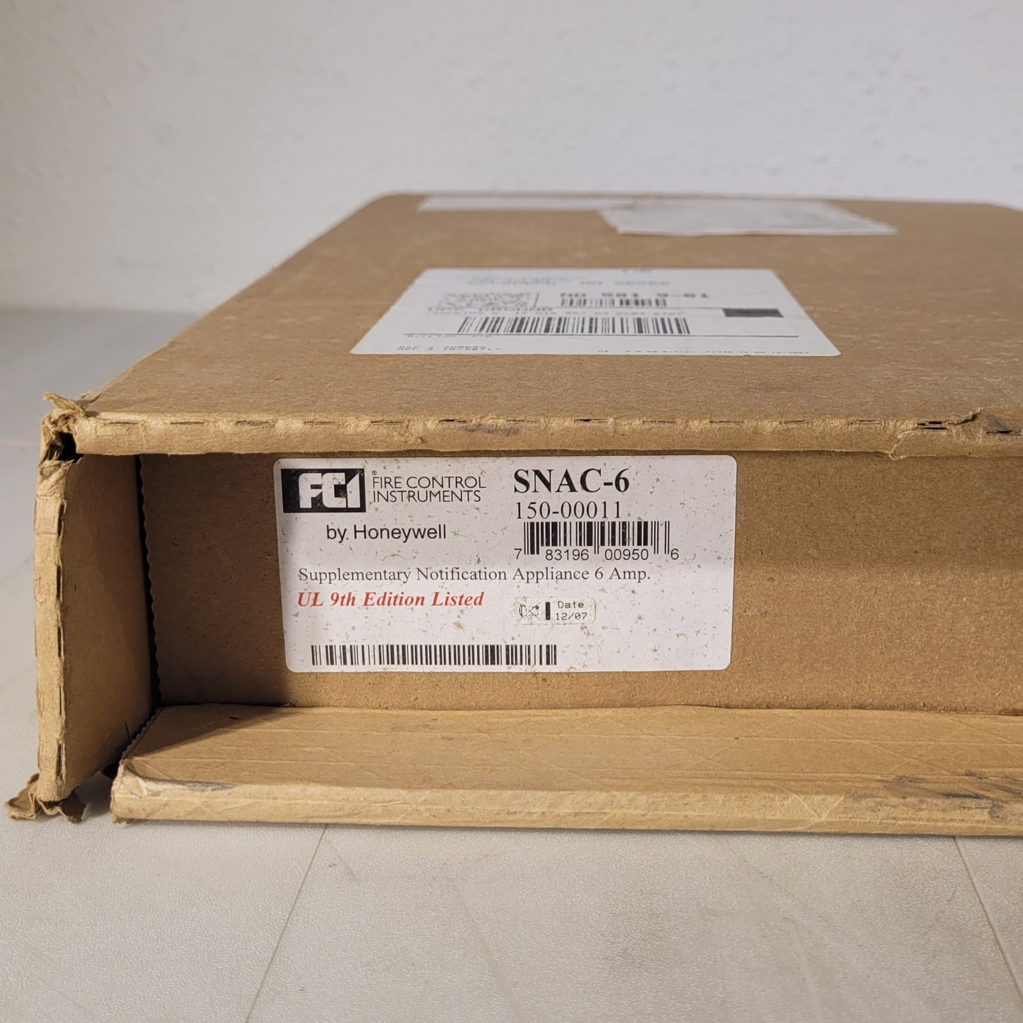 FCI-Gamewell SNAC-6 Supplementary Notification Appl 6 Amp Honeywell 150-00011