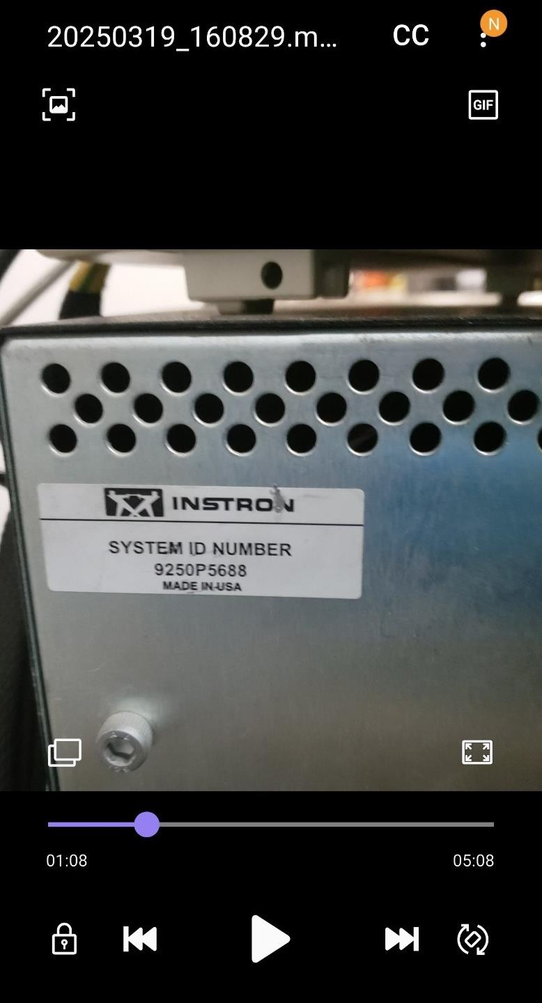 Instron Dynatup 9250HV Drop Tower Impact Tester With Software & Accessories
