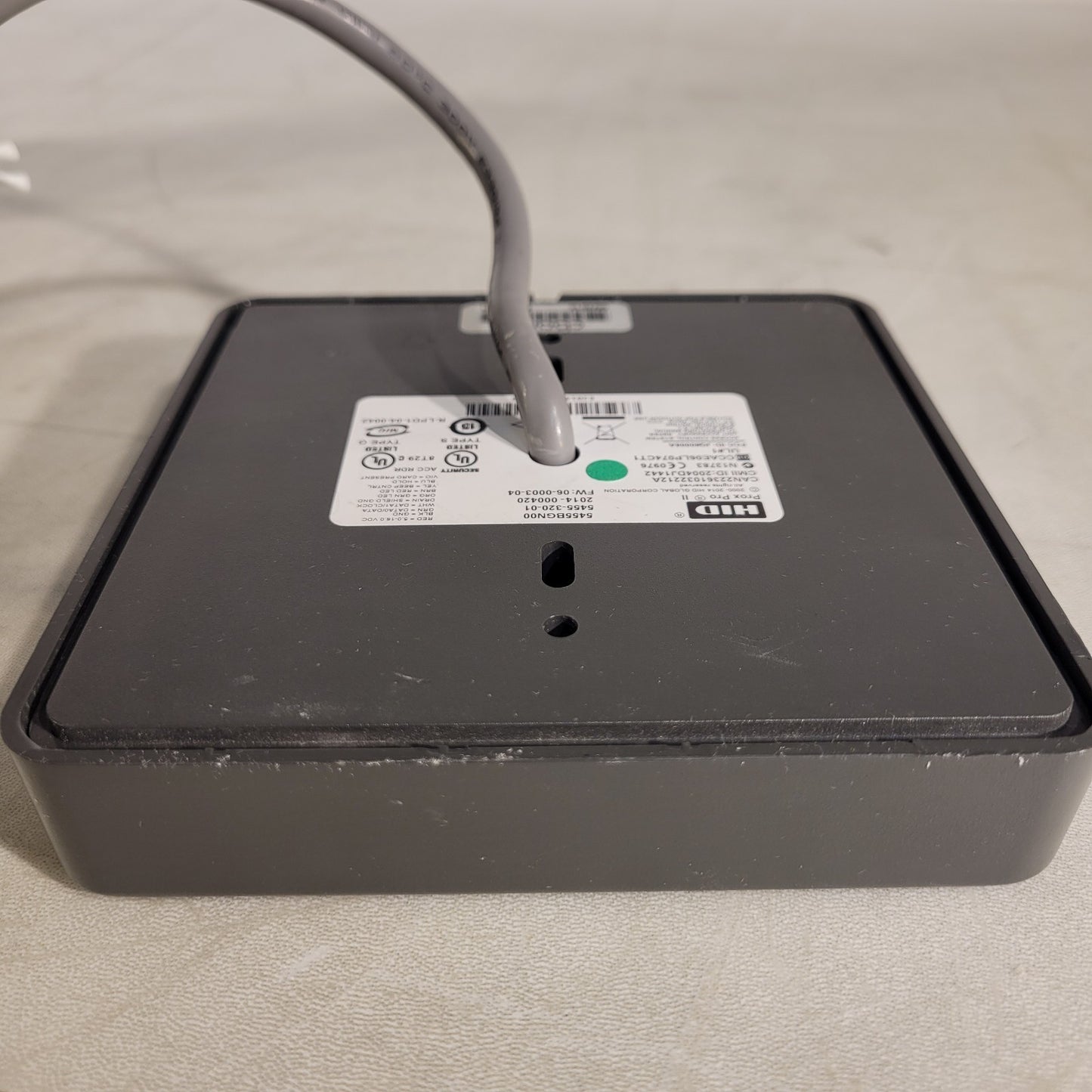 HID ProxPro II 5455 BGN Wall Switch Proximity Reader Black