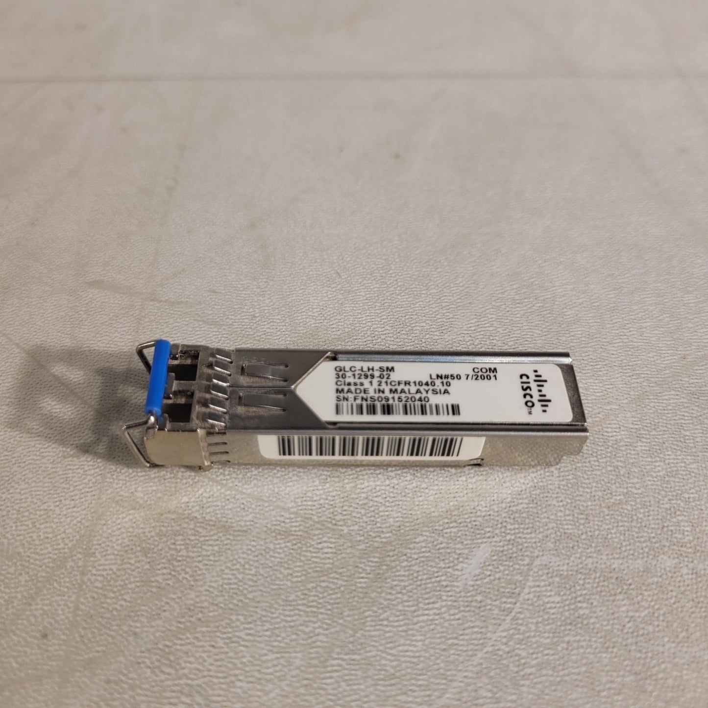 Cisco GLC-LH-SM 30-1299-02 1000BASE-LX/LH SFP Module